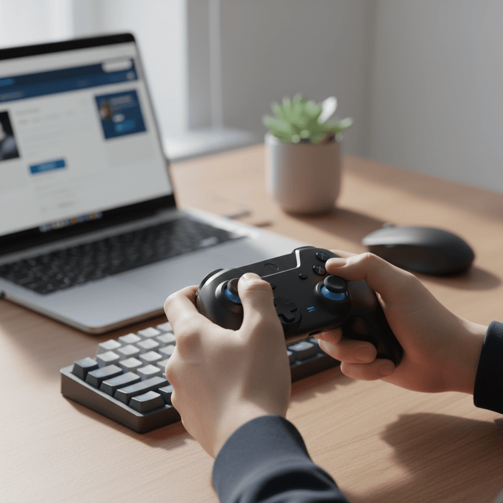 Customer testing gaming controller